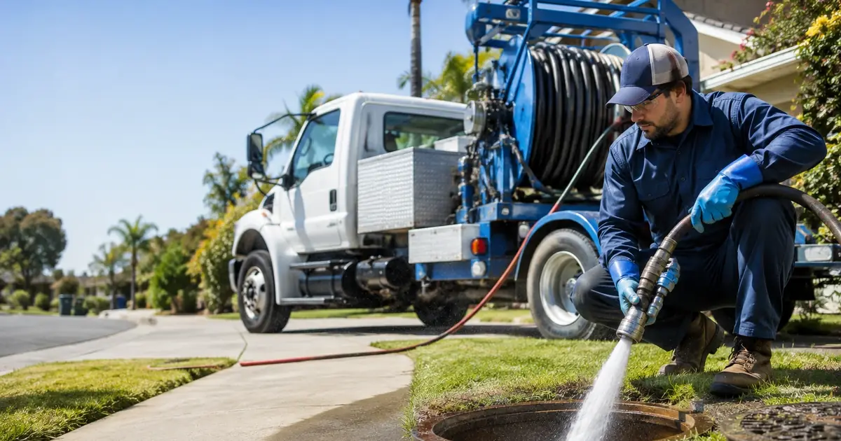 Hydro jet sewer cleaning Dunlap