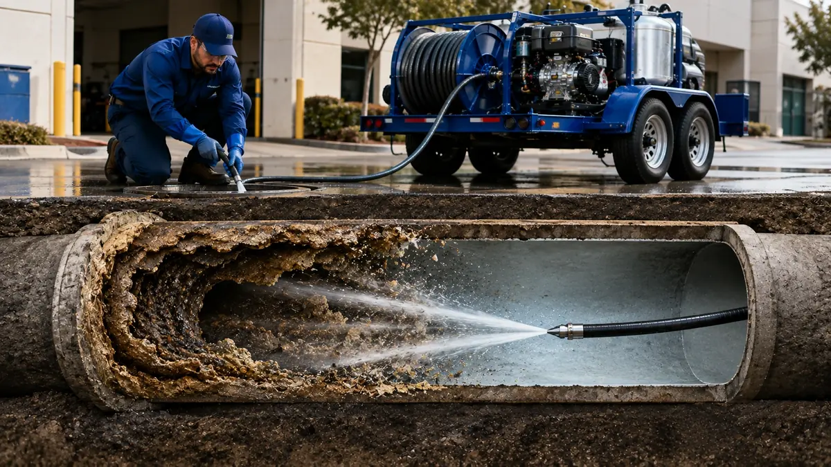 Sewer Pipe Descaling in Dunlap